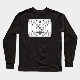 Test Pattern Long Sleeve T-Shirt